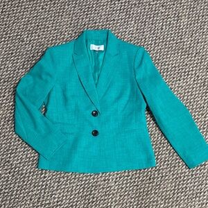 Le Suit Green Blazer